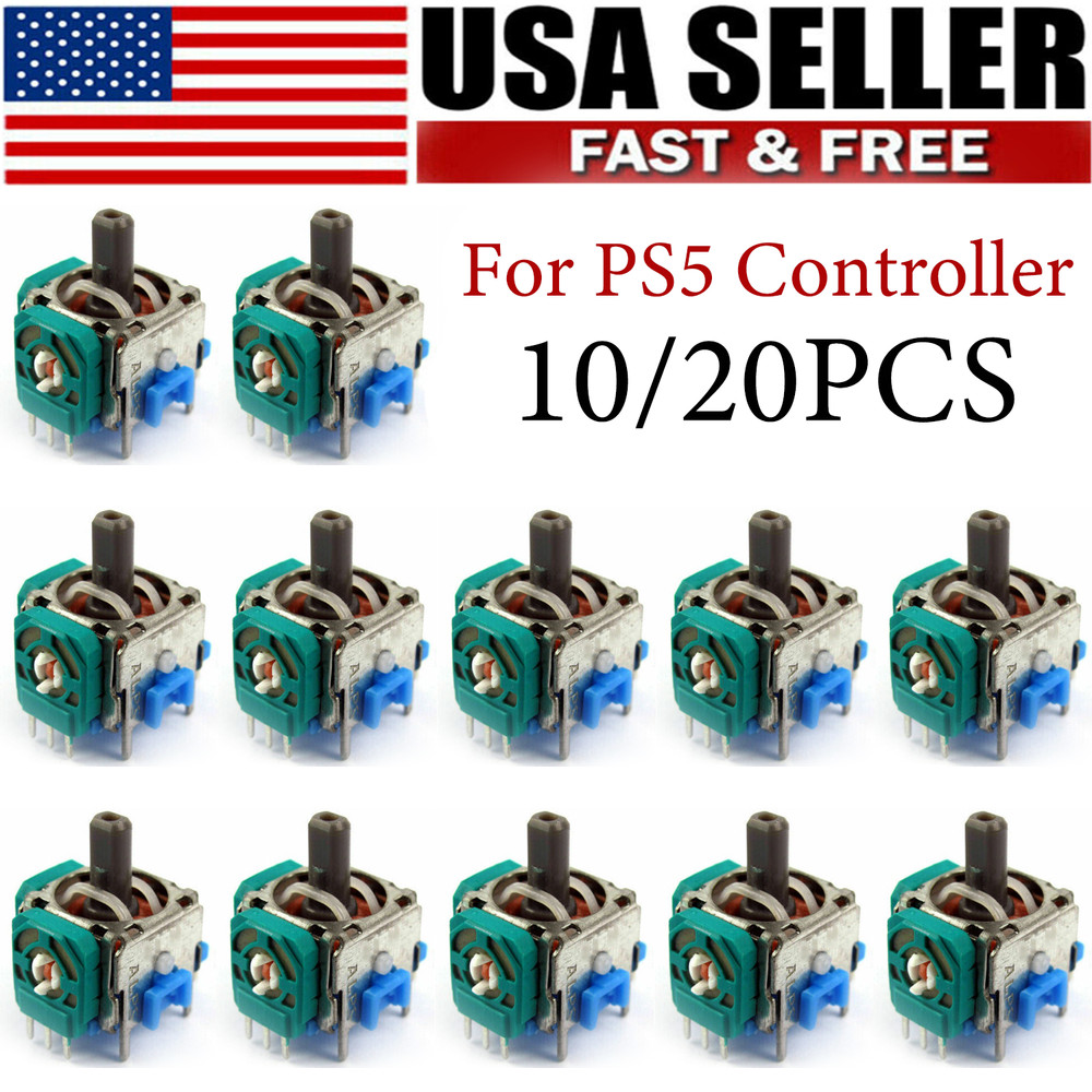New 10/20Pcs Analog Stick Joystick Replacement For PS5 Controller US