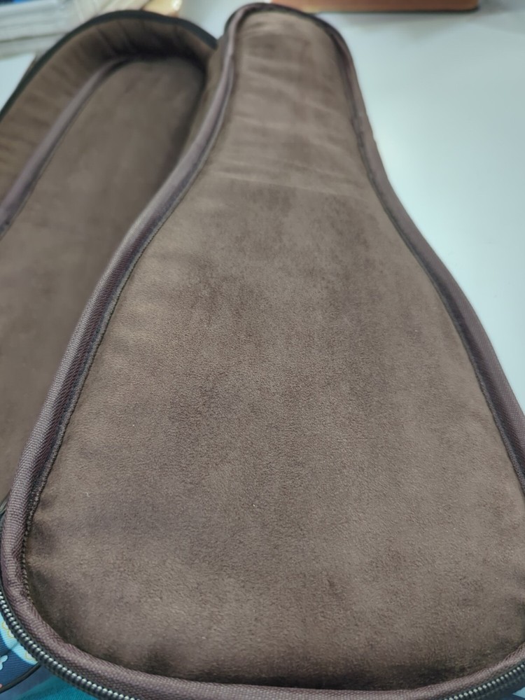 Violin Backpack Padded Cat Design Pocket Handle Adjustable Straps