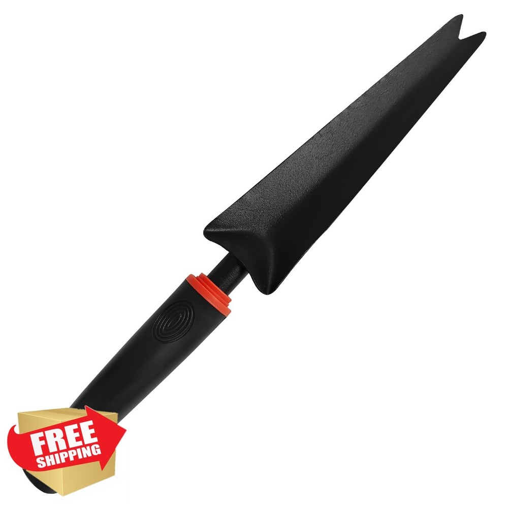 FR Handheld Weed Puller Tool V-Shaped Steel Blade Patio Sidewalk Garden