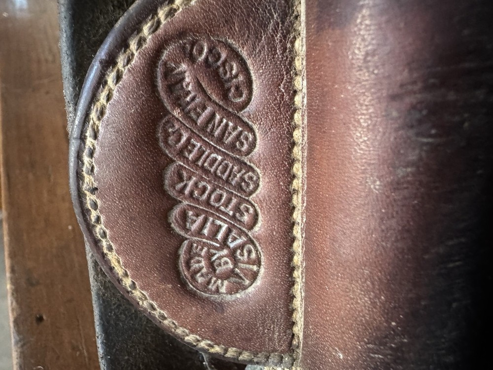 Visalia Saddle co. Vintage Tapaderos Authentic Great Condition