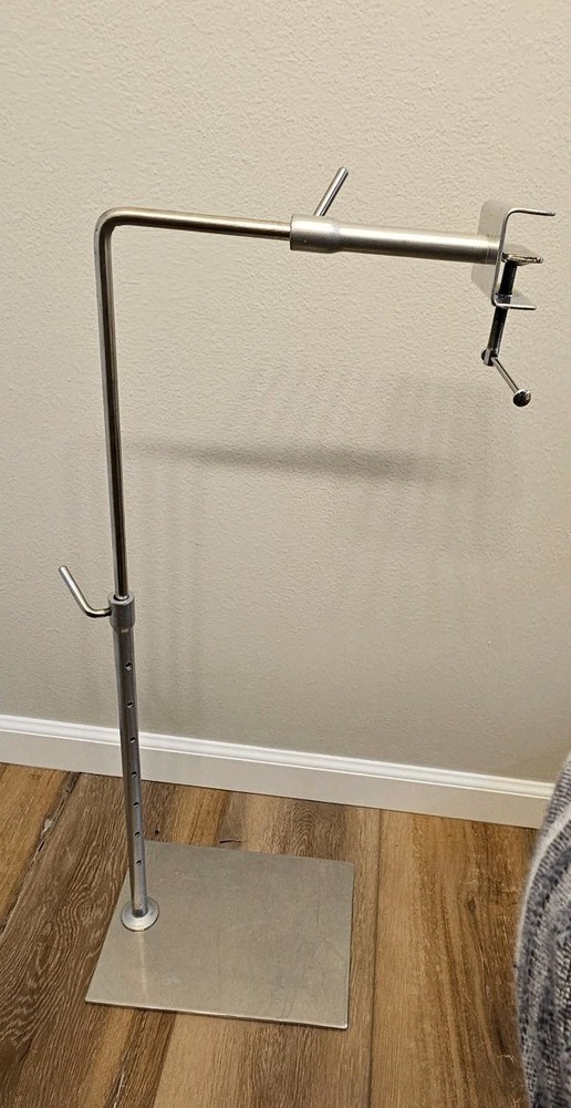 Lowery Workstand Stainless Steel with Side Clamp Head