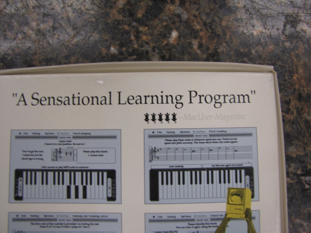 PRACTICA MUSICA Learning Piano Keyboard by ARS NOVA Software MACINTOSH CIB- MINT