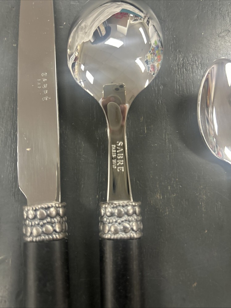 Sabre Katmandu Noir 5ps Placesetting