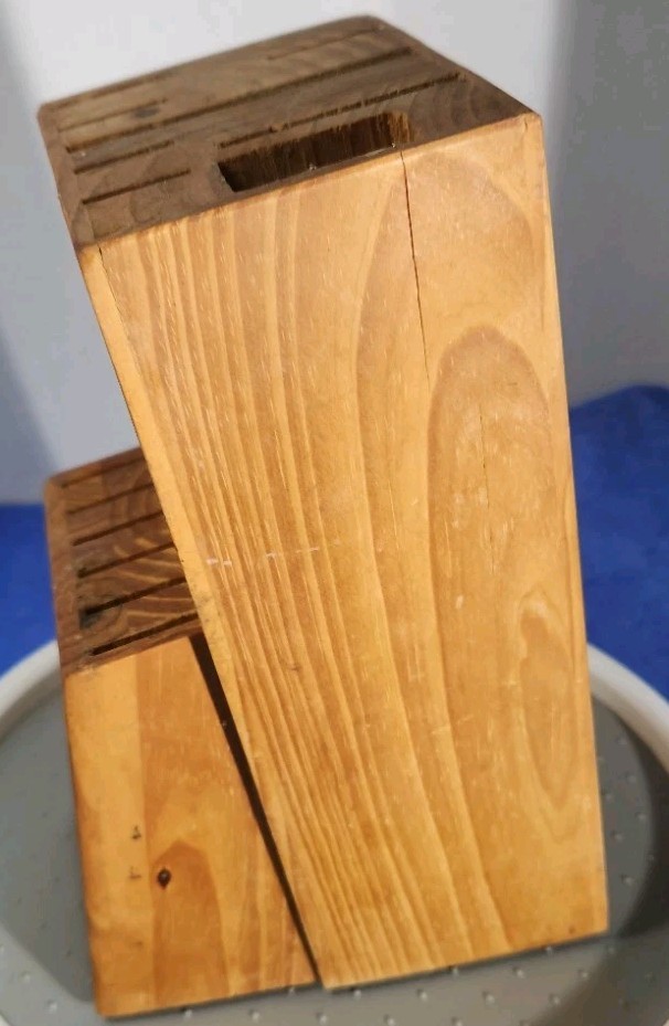 Knife Block. Wooden