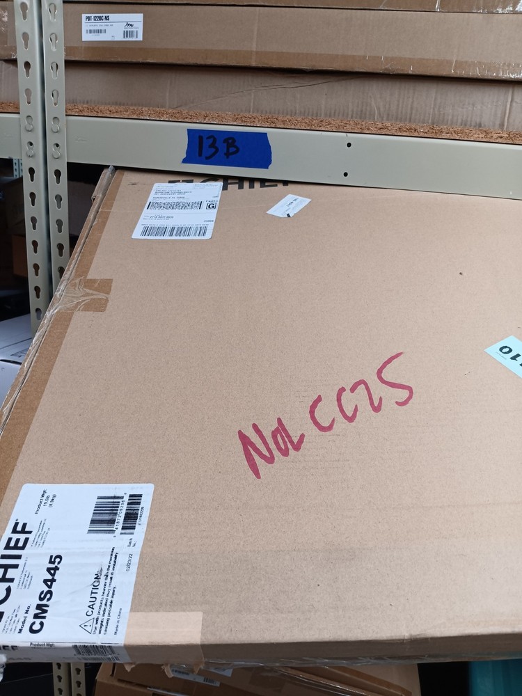 Chief CMS445 Speed-Connect – Ceiling Tile Replacement Kit – NEW (Box w/ Writing)