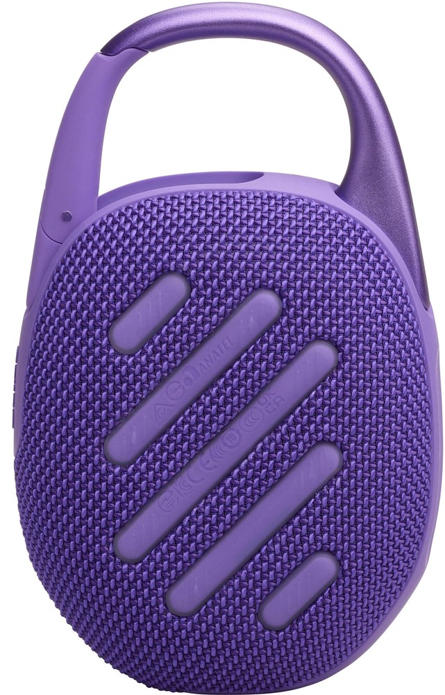 JBL - Clip 5 Portable Bluetooth Speaker - Purple