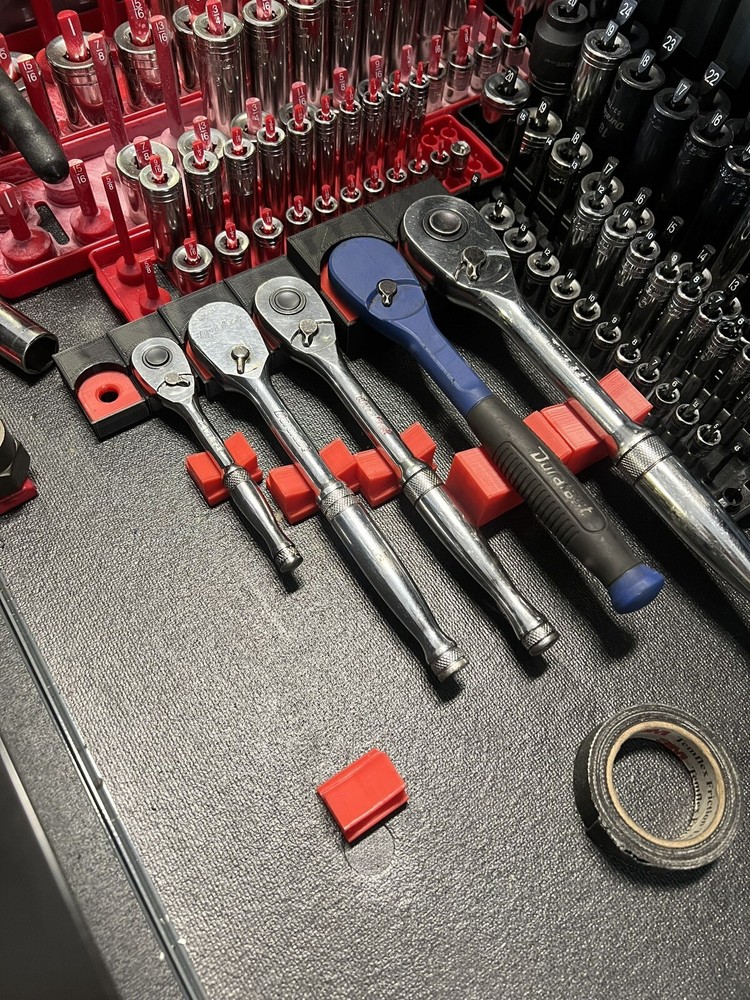 Magnetic Base 1/4 Inch Ratchet Organizer