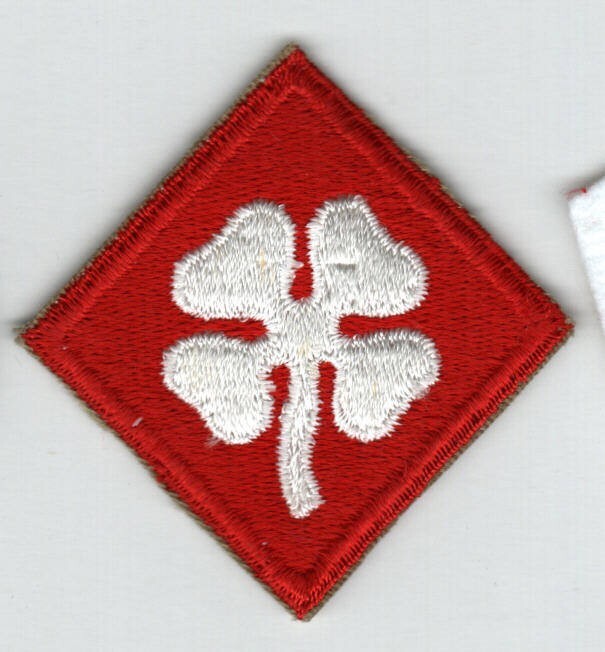 Original U.S. Army patch (1940's) - 4th Army