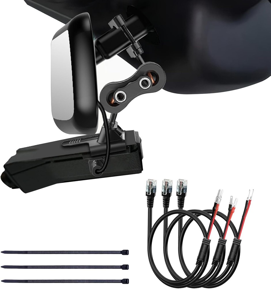 Secure Rearview Mirror Radar Mount for Valentine V1 - Easy Install & Stable!