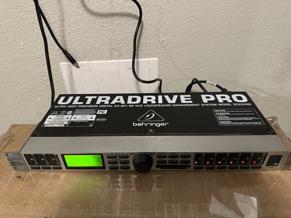 Behringer DCX2496 Ultra-Drive Loudspeaker Management System