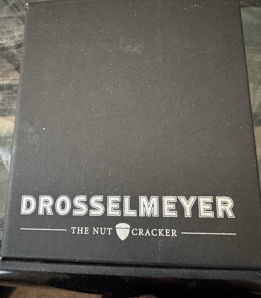 Drosselmeyer The Nut Cracker Black and Silver Modern Nut & Shell Cracker