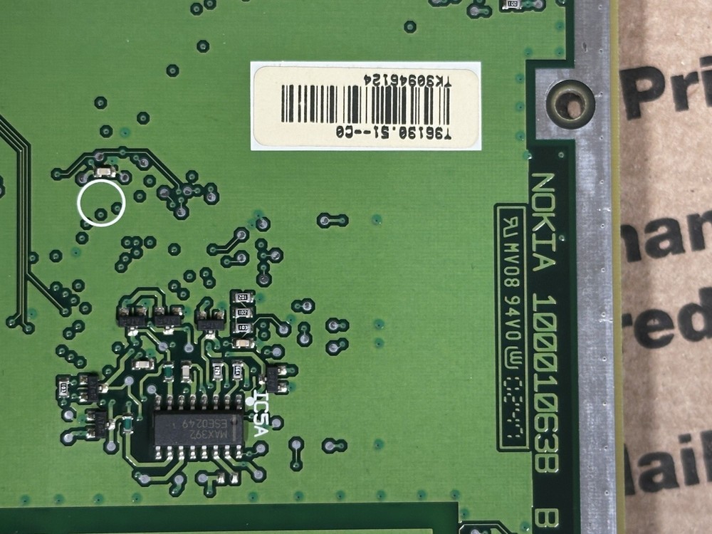 Nokia Telecom Baseband / Control Board – AMD Flash – Clean Cabinet Pull