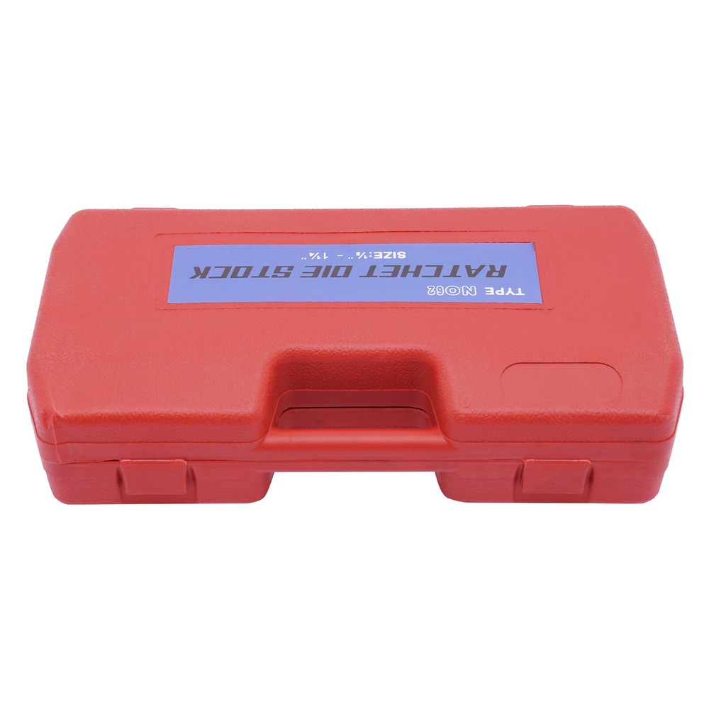 Pipe Threading Kit Pipe Threader 1/2''-1-1/4'' BSPT Plumber Set Die Dies Set Red