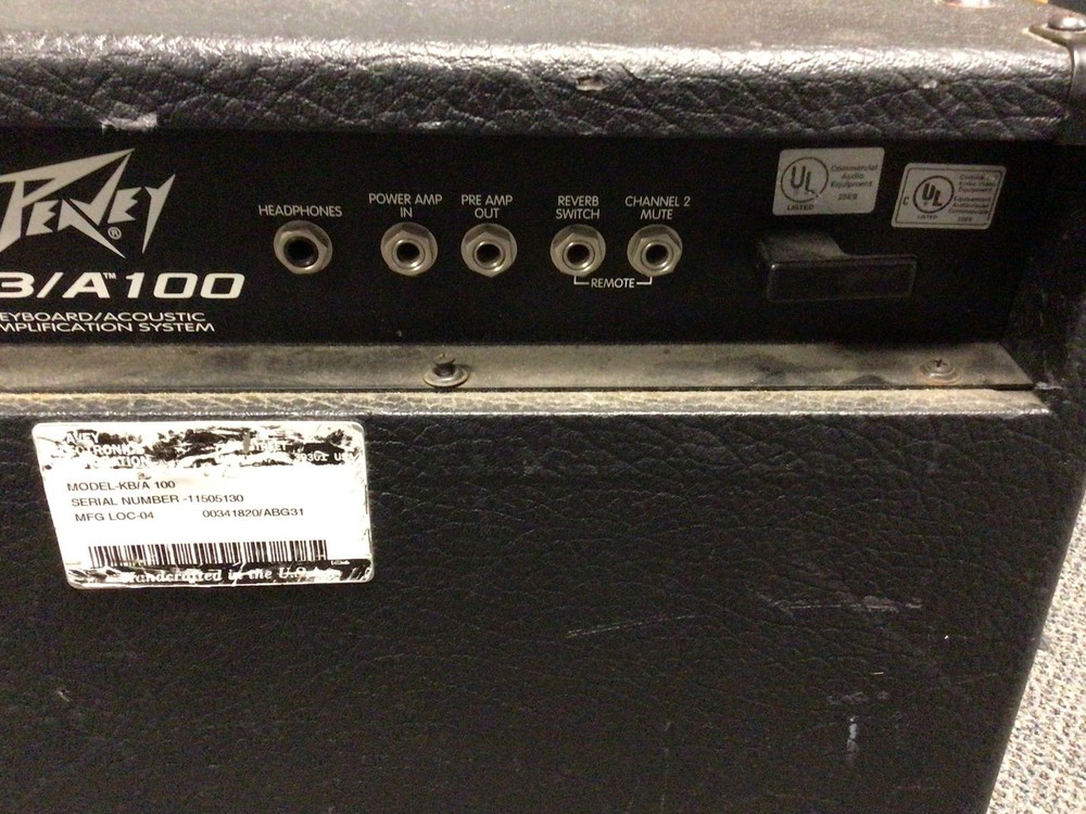 Peavey KB/A 100 Amplification system 11505130