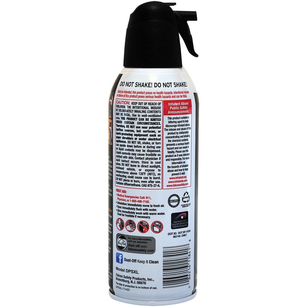DUST-OFF DPSXL4A 10oz Electronics Dusters, 4 pk