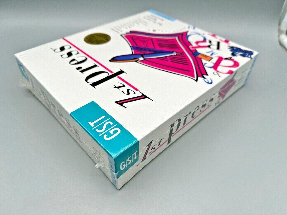 GST 1st Press Desktop Publishing Software 3.5" Diskette Windows NEW OLD STOCK!