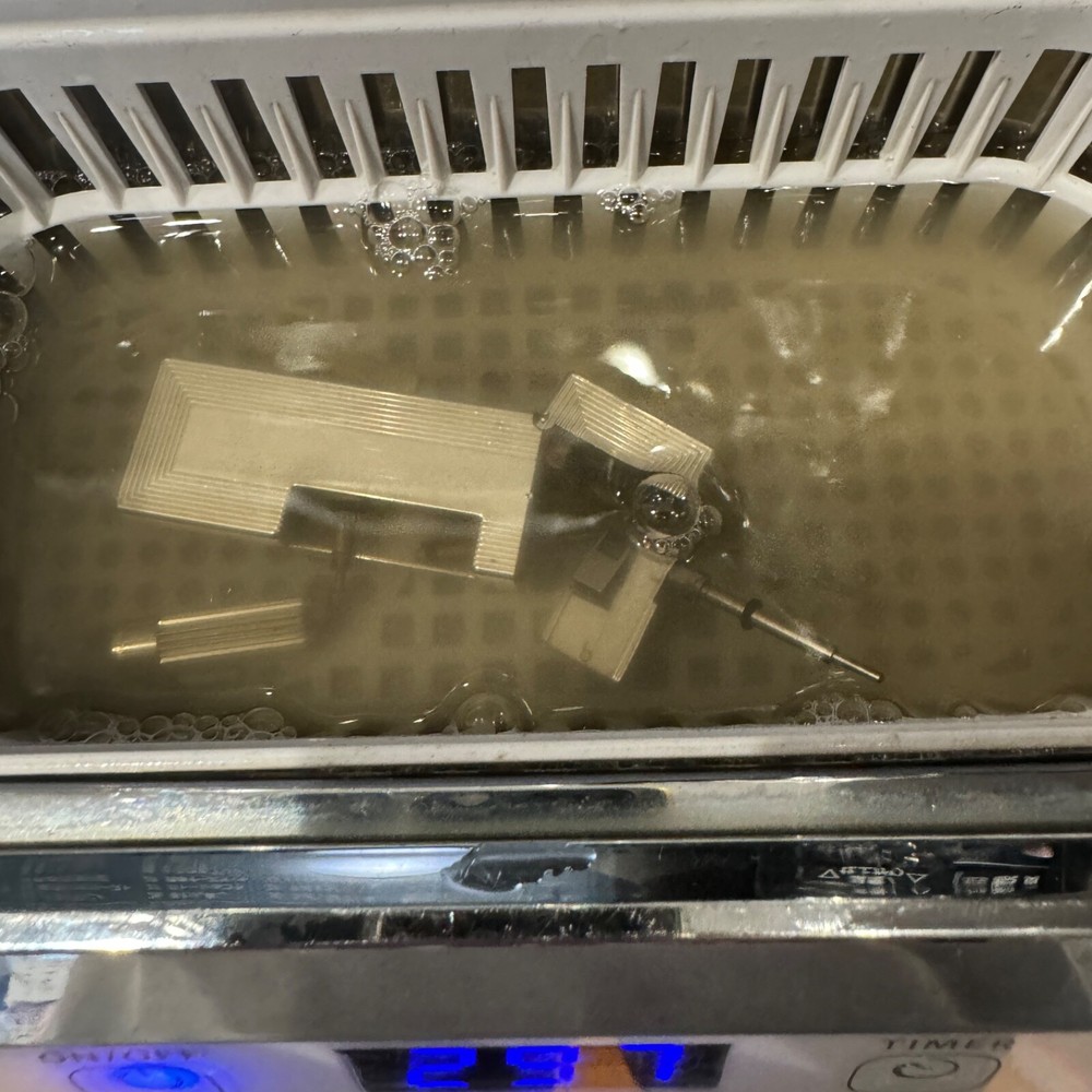 Dunhill Lighter Palladium _Ultrasonically cleaned _Working