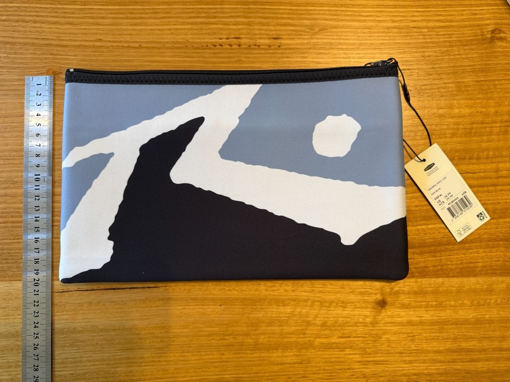 Rusty Subliminal Pencil Case PCB0002 Ash Blue BNWT RRP $24.99