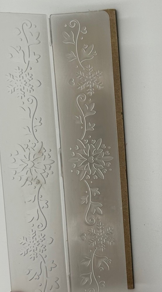 14 Embossing Folders Plastic Cuttlebug Unbranded Plastic Misc And Christmas