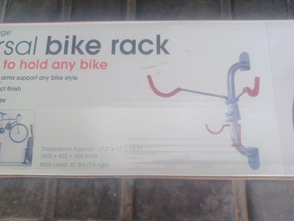 Hanging Bike Rack Wall Mount by Delta Cycle - Hook Design Provides Easy Access