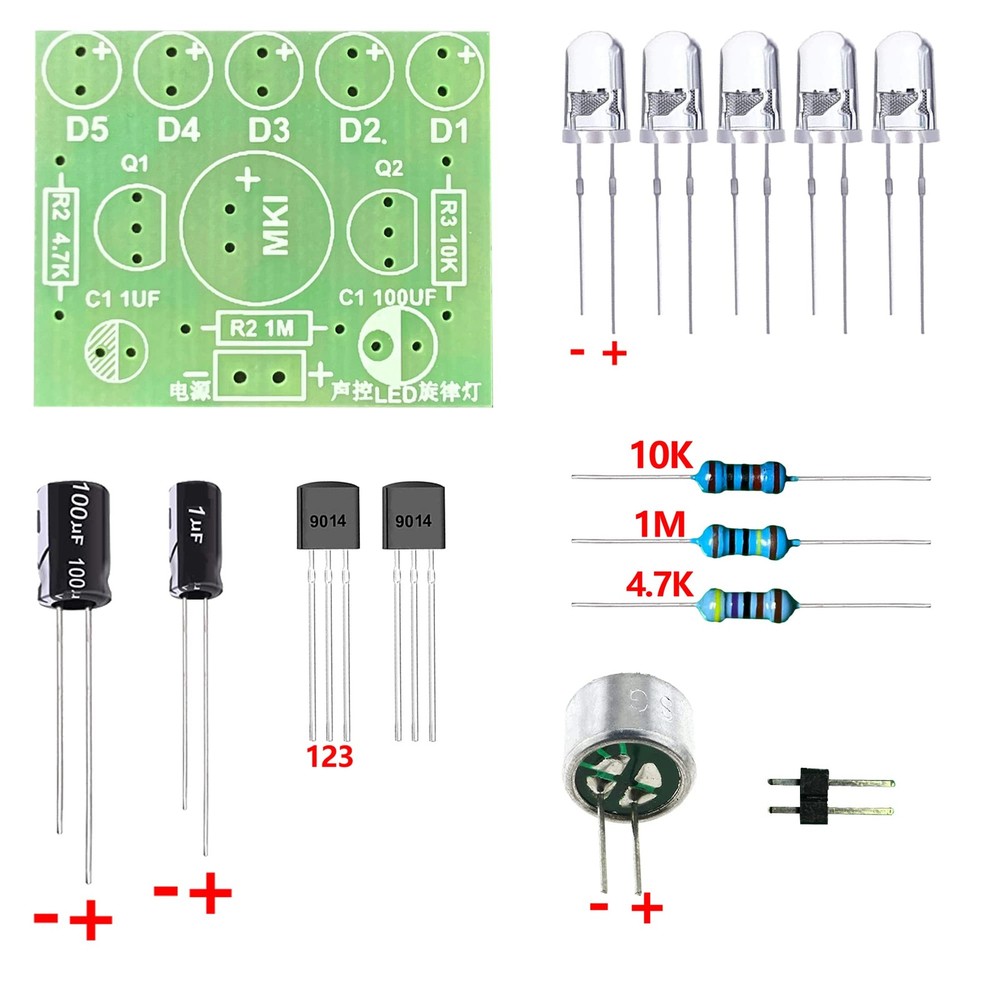 Soldering Practice Kit – DIY Electronic Project Training Small