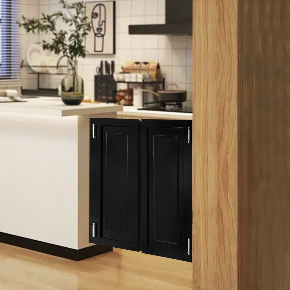 Swinging Doors Cafe Doors, Interior Solid Wood Swing Door With Metal Hinges
