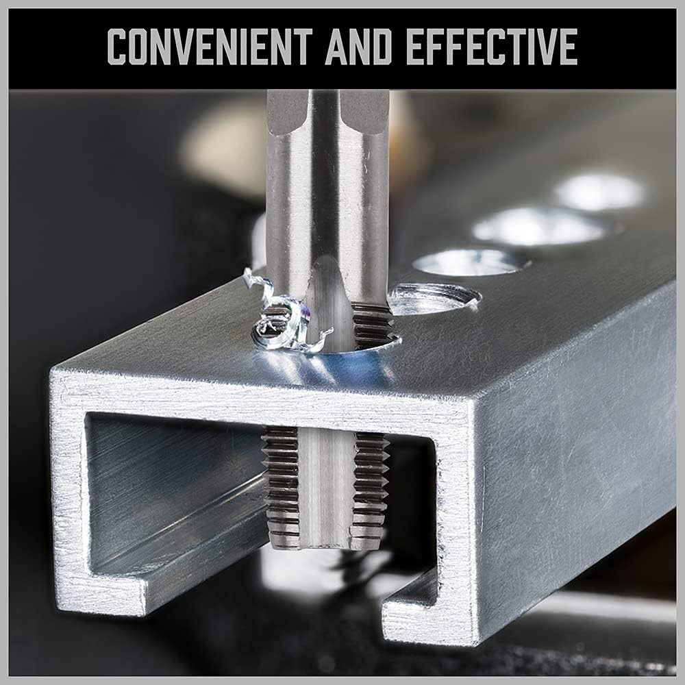 NPT Pipe Tap Kit - 6 Essential Carbon Steel Tools for Precision Threading