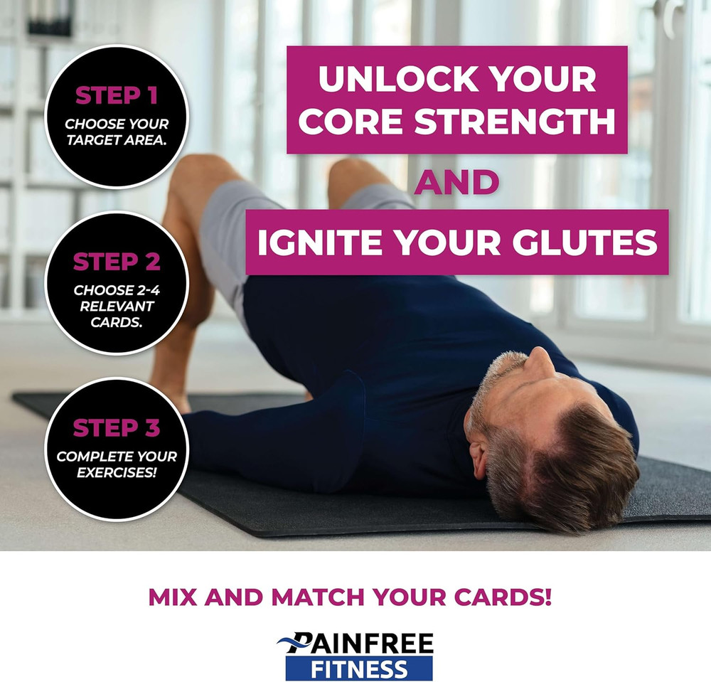 Exercise Flash Cards - Workout Cards Deck - Exercise Cards for Home Workouts ...