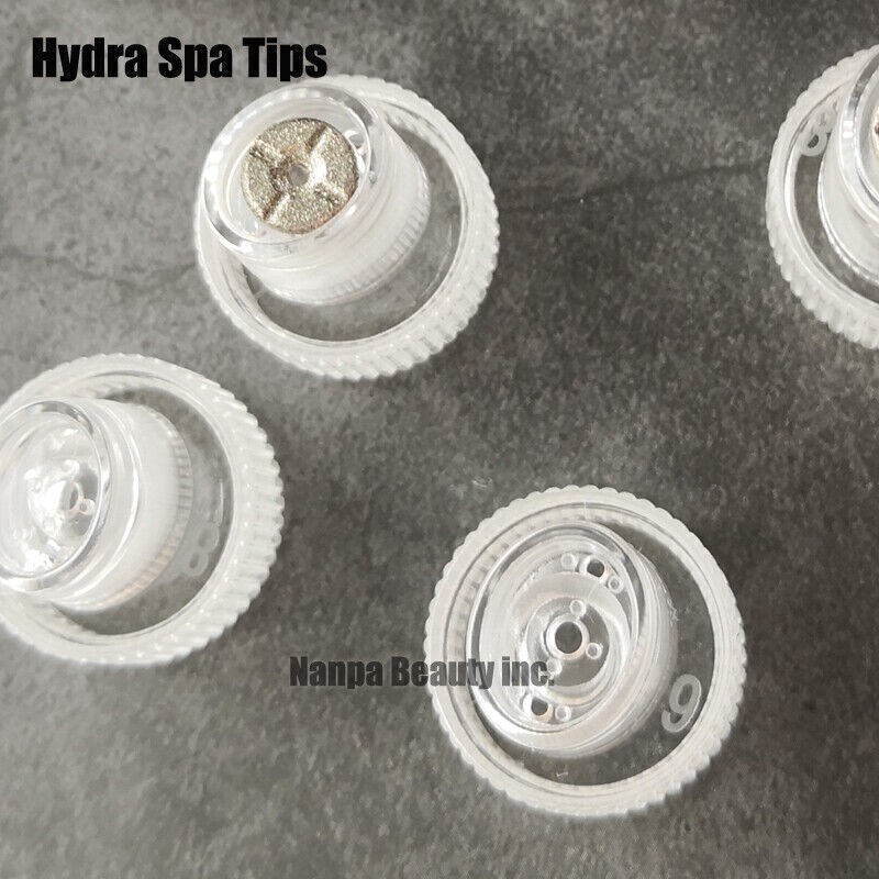 Replacement 8PCS 2cm Hydra Dermabrasion Tips For Hydra Dermabrasion Machine