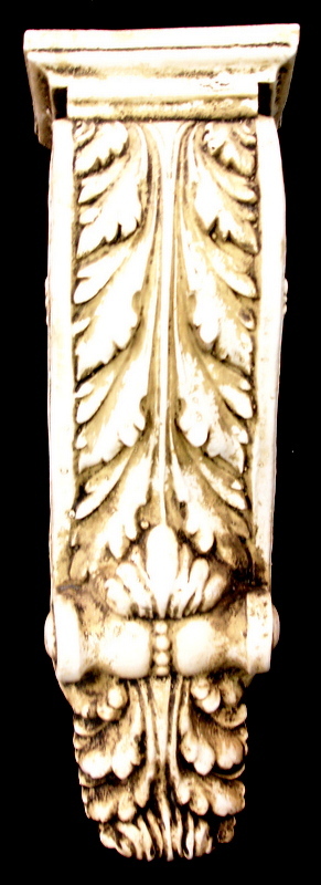 Antique Finish Shelf Acanthus leaf Wall Corbel Sconce Bracket Home Decor