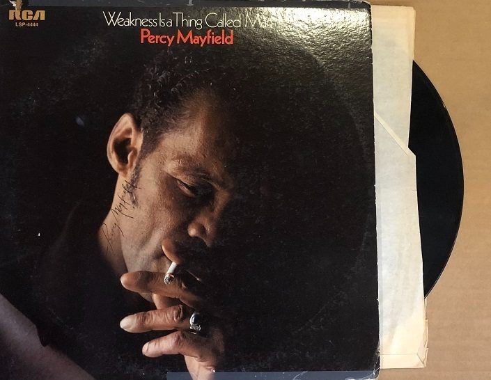 Percy Mayfield- Signed Record Album