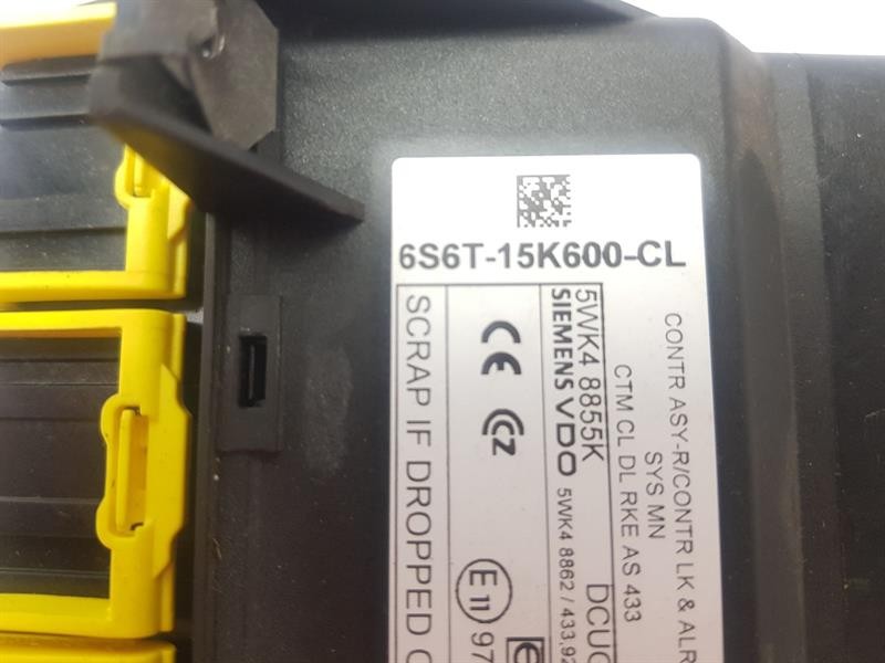 2007 FORD FIESTA CENTRAL LOCKING MODULE 6S6T15K600CL