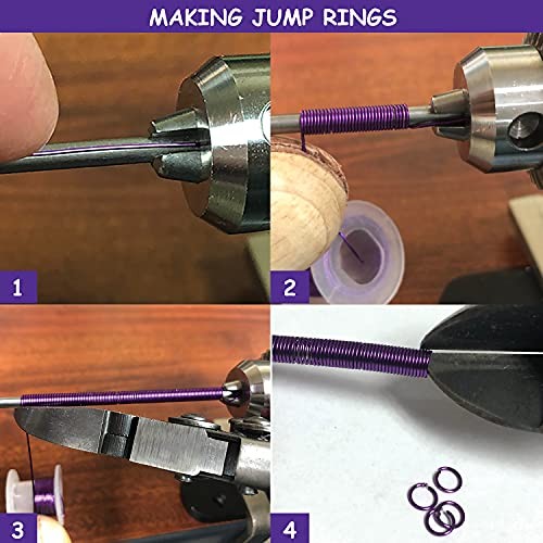 EZ Coiler Pro – Wire Elements – Includes Mountable Base, Chuck Key, 2 Mandrels