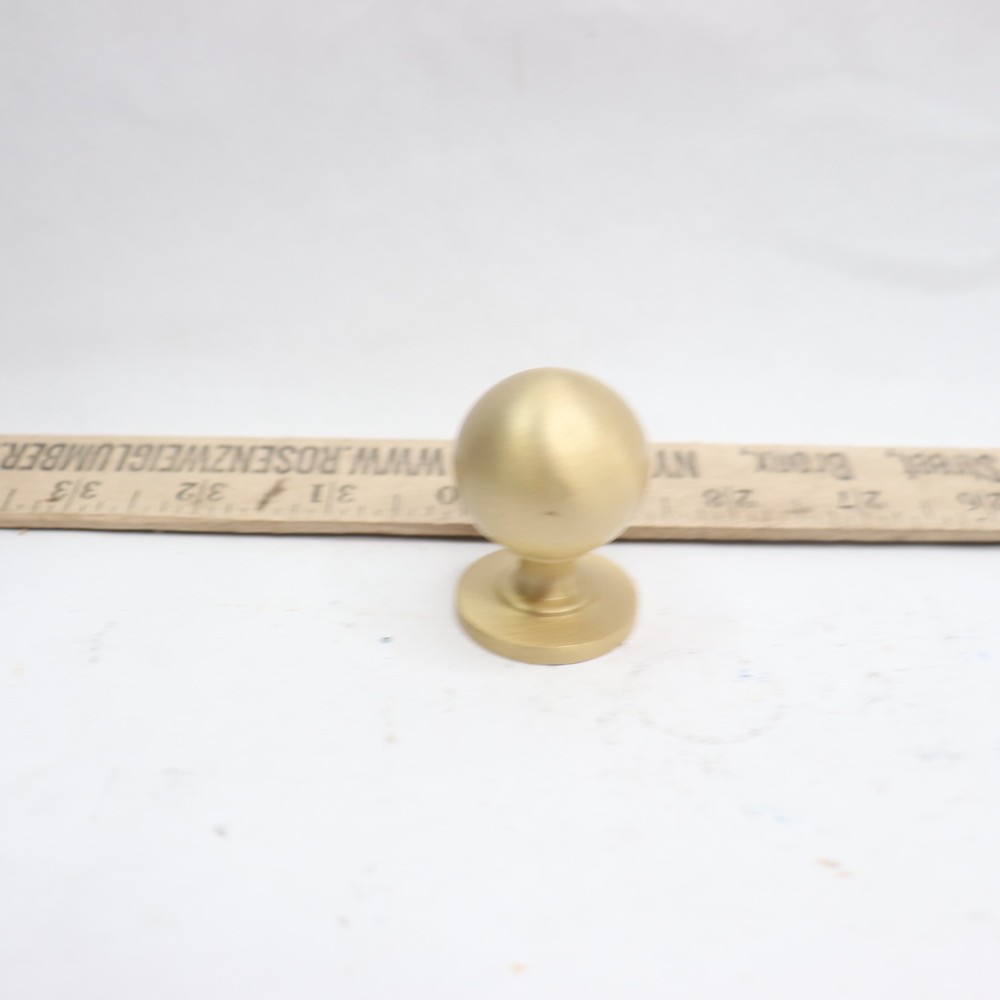 Modern Kitchen Cabinet Handle Solid Brass 1-1/4" 168188720