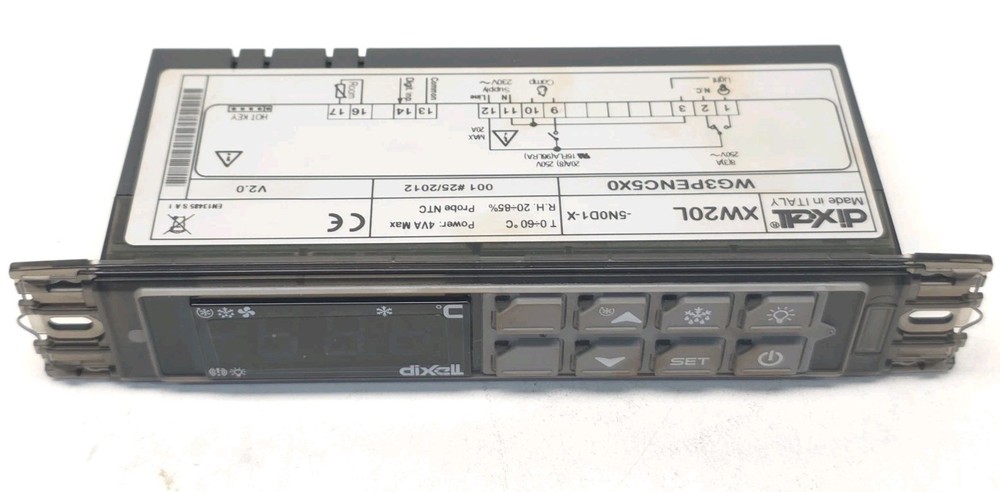 Dixell XW20L-5N0D1X 230V 20A Wing Temperature Controller
