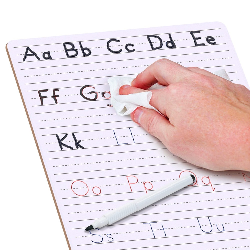 2 Pack Scribbledo Dry Erase Handwriting Practice for 9 x 12 inches, White