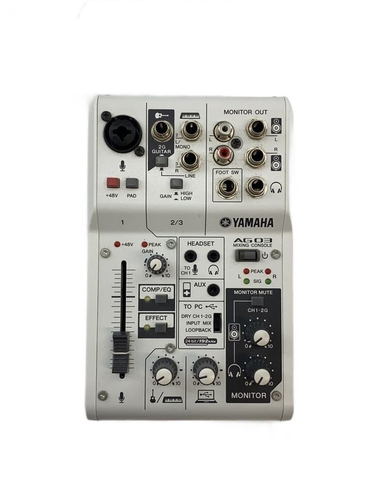 YAMAHA AG03 MIXER Used