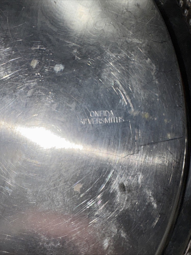 Oneida Silversmiths Serving Platter