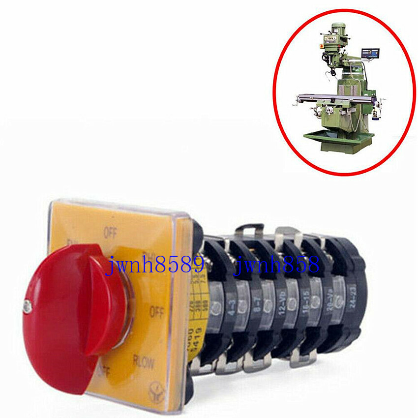 Milling Machine Part Import Forward Reverse Speed 6 Part Switch For Bridgeport