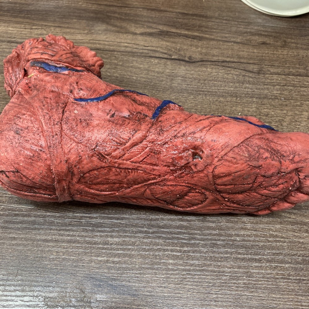 Vintage 1992 Don Post Studios Severed Skinned Left Foot