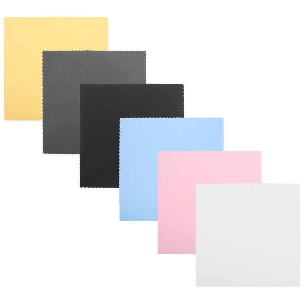 6pcs Oversized Microfiber Cleaning Cloths 30 X 30 Cm Reusable Multi-Purpose