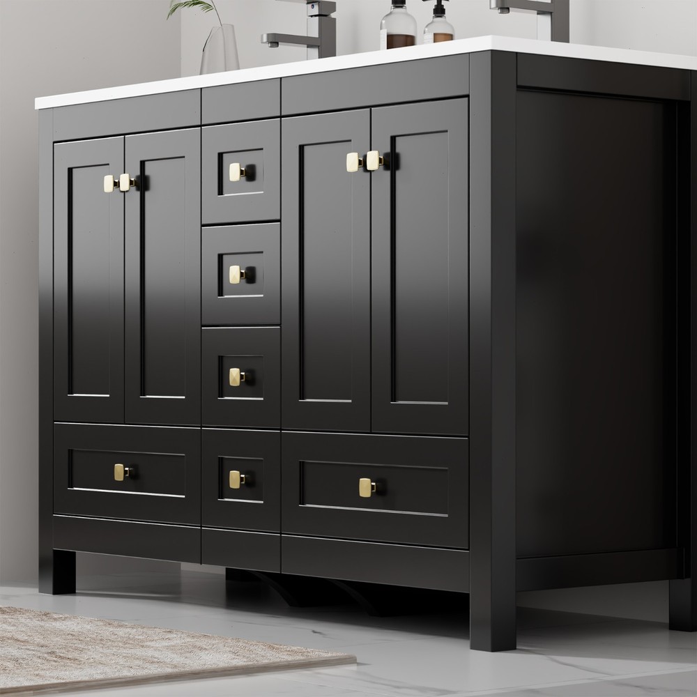 48"/60'' Bathroom Vanity Cabinet with Sink Top