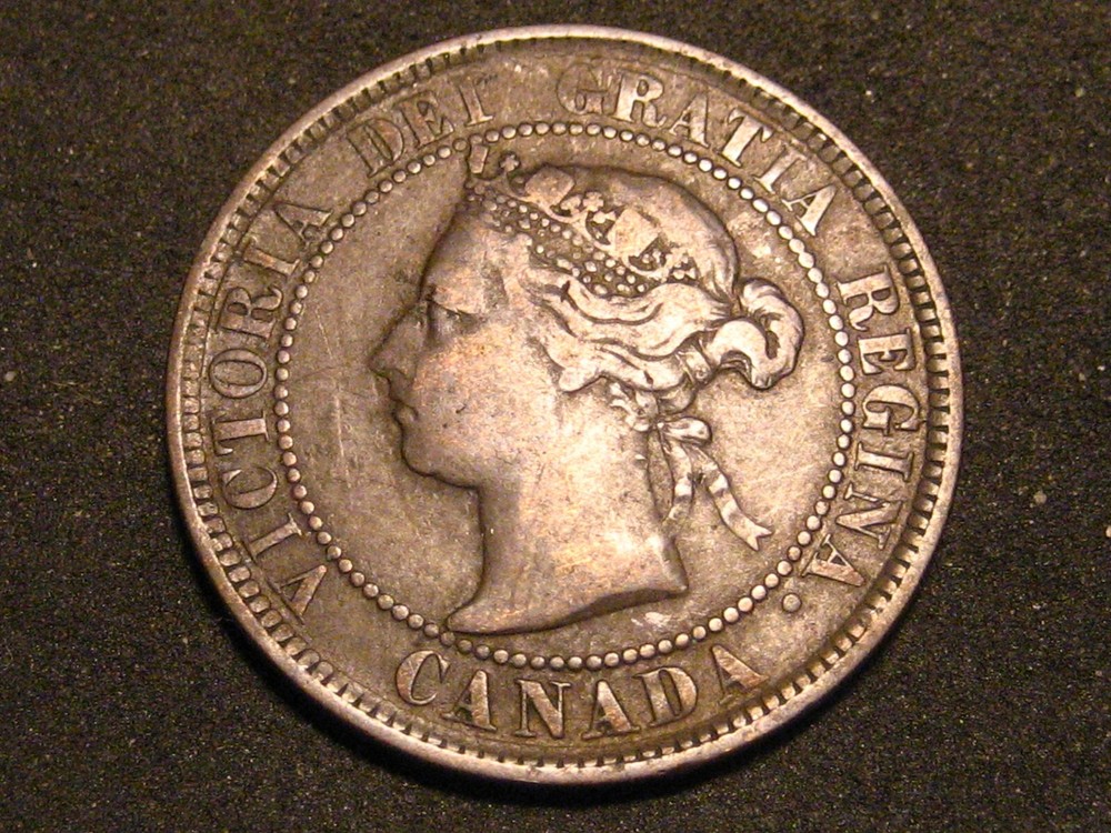 1884 Canadian Large Cent