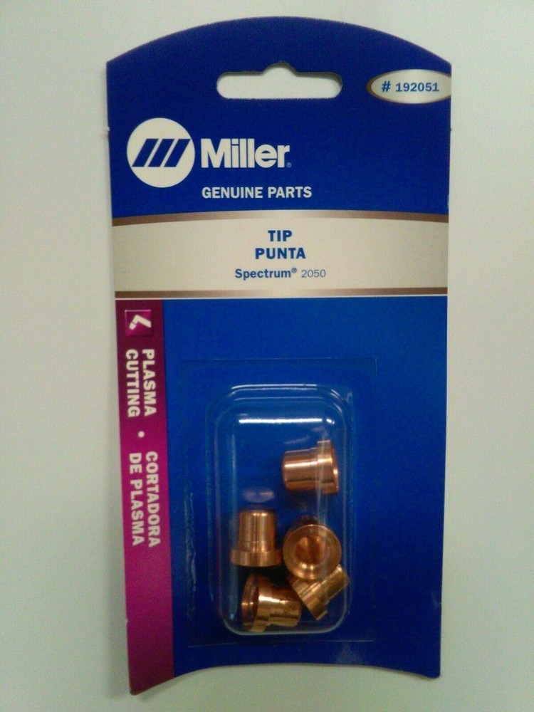 Miller 192051 Spectrum Plasma Tips for ICE-55 Torch Pkg-5