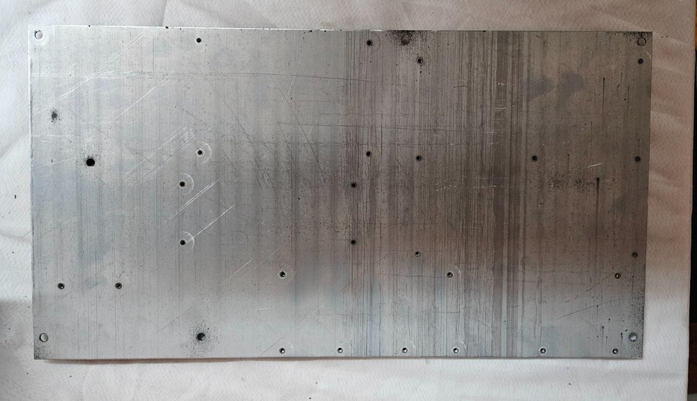 ROLAND KR-75 Keyboard PCB Boards Metal MOUNTING PANEL