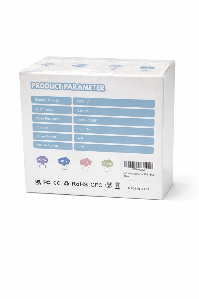 Portable Mini Microscope for Kids 1000x Microscope Magnification