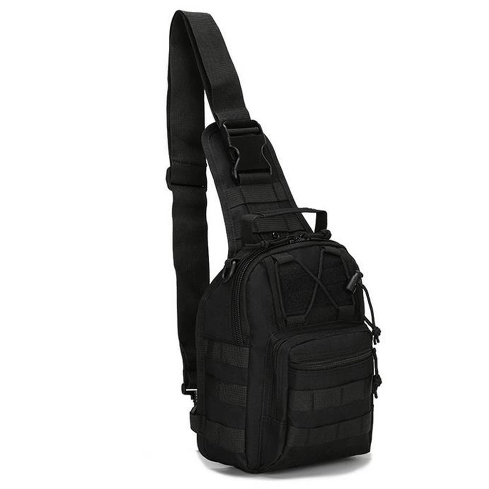 Tactical Molle Sling Chest Bag Assault Pack Messenger Shoulder Backpack for Men