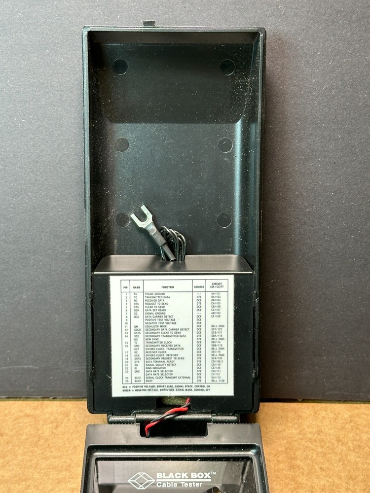 Black Box Portable Cable Analyzer Tester, Model TSW75A Works Ships Fast!!!