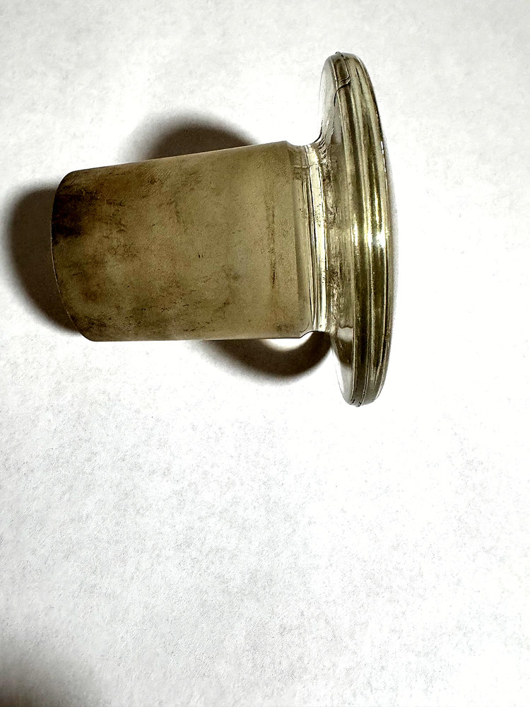 Corning Pyrex Flathead Solid Glass Stopper #45