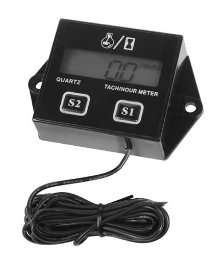 Small Engine Tachometer,Car Accessories Motorcycle Tachometer,Waterproof